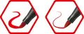 Filamentmarker mit flexibler Pinselspitze STABILO Pen 68 Pinsel zinnoberrot [1 St.]