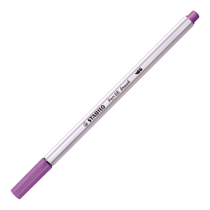 Hauptproduktbild Vláknový fix s flexibilním štětcovým hrotem STABILO Pen 68 brush švestková [1 ks]