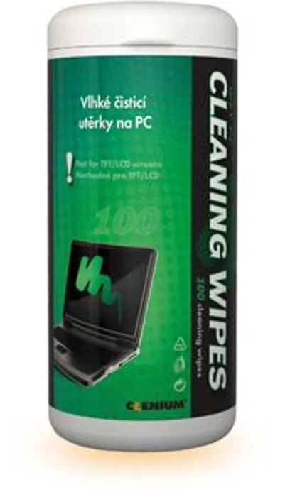 Hauptproduktbild Vlhčené utěrky na PC v dóze - 100ks