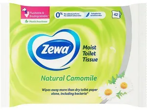 Befeuchtetes Toilettenpapier, 42 Stück, ZEWA, Kamille