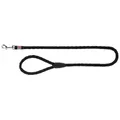 Leine CAVO rund - schwarz S-M: 1,00m/12mm