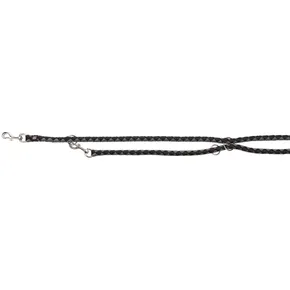 CAVO rundes Verlängerungskabel – schwarz/silber L-XL: 2,00 m/18 mm