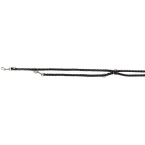 CAVO rundes Verlängerungskabel – schwarz/silber S-M: 2,00 m/12 mm