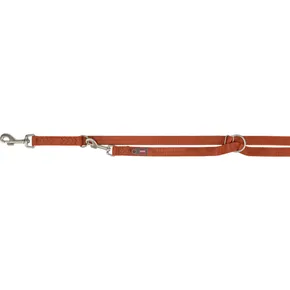PREMIUM Verlängerungsleine, rostbraun XS-S: 2,00 m / 15 mm
