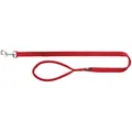 Weiteres Produktbild PREMIUM-Leine mit gepolstertem Griff - rot L-XL: 1,00 m/25 mm
