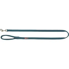 PREMIUM-Leine mit gefülltem Griff, petroleumgelb XS: 1,20 m/10 mm