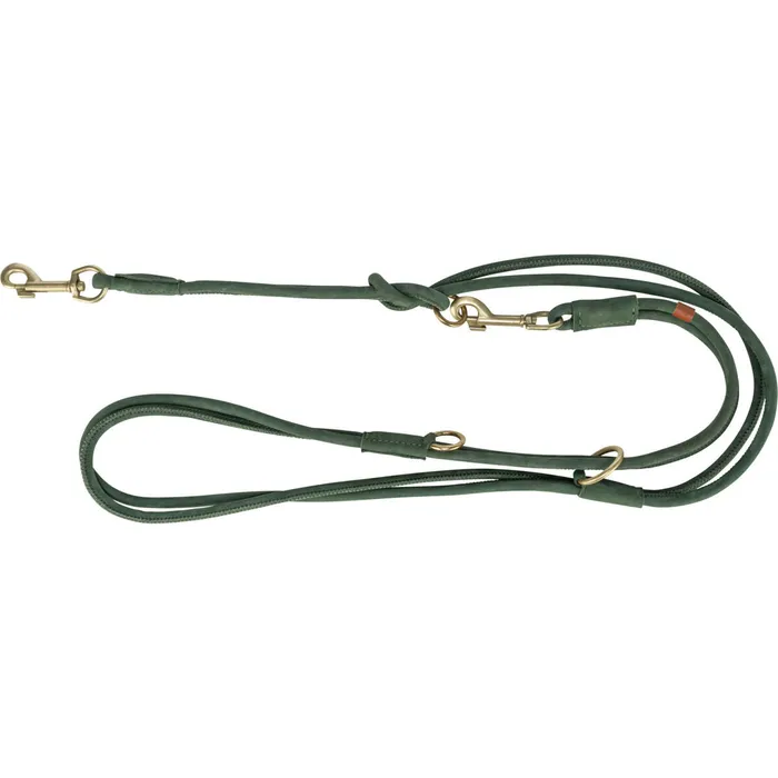 Hauptproduktbild Vodítko PURE kožené kulaté nastavitelné, S: 2 m/ 10 mm, šalvějová
