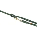 Vodítko PURE kožené kulaté nastavitelné, S: 2 m/ 10 mm, šalvějová