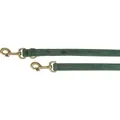 Vodítko PURE kožené nastavitelné, šalvějováS-M: 2 m/ 15 mm