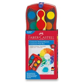 Faber-Castell-Anschluss 12 Farben, Durchmesser 30 mm 125003