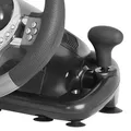 Lenkrad Defender FORSAGE GTR, 12, USB, schwarz-grau, mit Pedalen, Windows 98/2000 / ME / XP / VISTA / 7