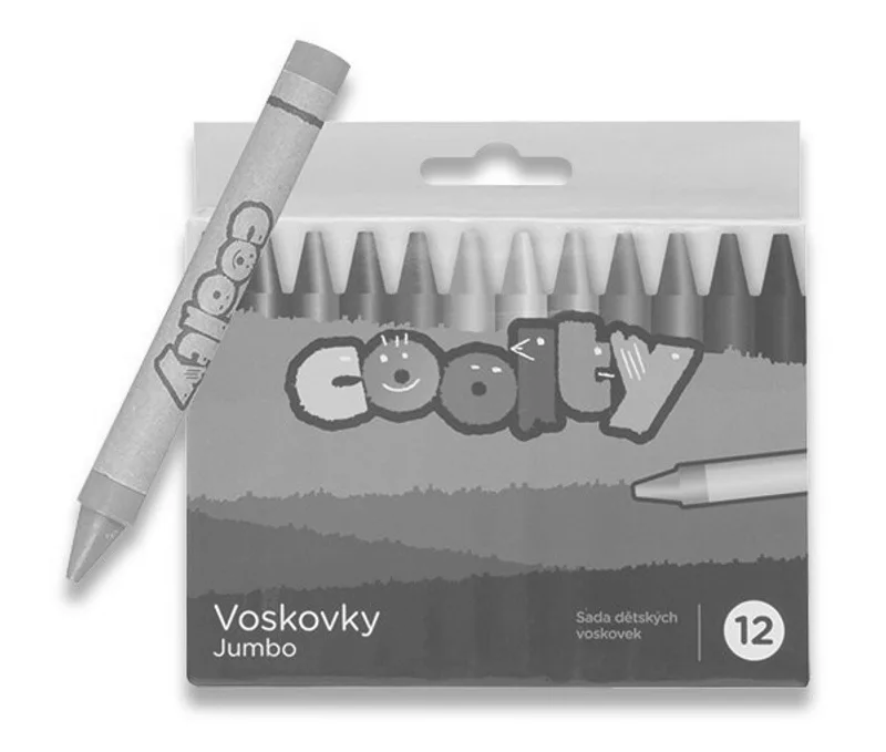 Hauptproduktbild Voskovky Coolty Jumbo 12 barev