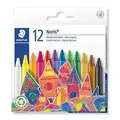 Wachsstifte „Noris Club“, 12 Farben, STAEDTLER