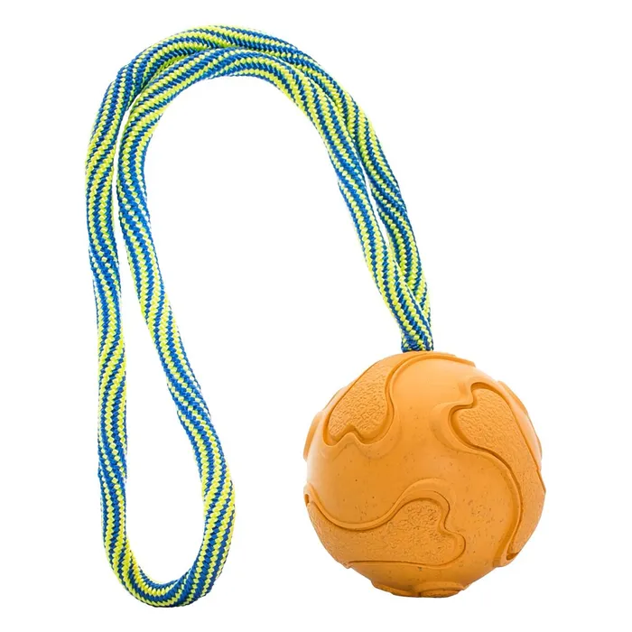 Hauptproduktbild Vrhací tréninkový míč s vlákny z rýžových slupek, na laně 6/30 cm HipHop
