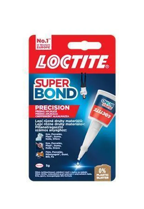 Hauptproduktbild Vteřinové lepidlo, 5g, HENKEL "Loctite Super Attak Precision"