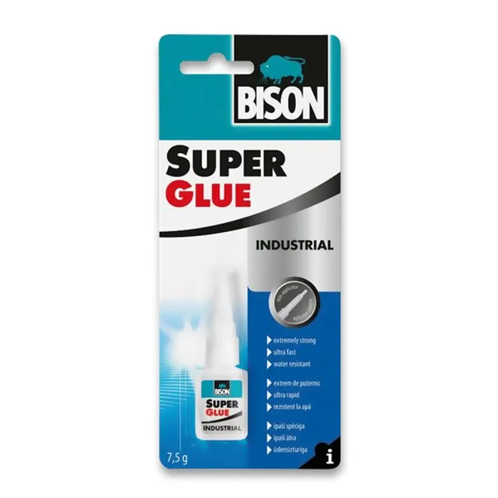 Hauptproduktbild Vteřinové lepidlo Bison Super Glue Profi 7,5 g