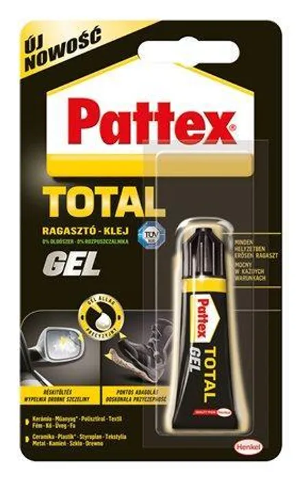 Hauptproduktbild Vteřinové lepidlo "Pattex Total Gel", 8g, HENKEL