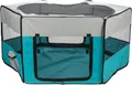 Weiteres Produktbild Auslauf für Zwergkaninchen, 150 x 65 cm, Polyester, türkis/hellgrau