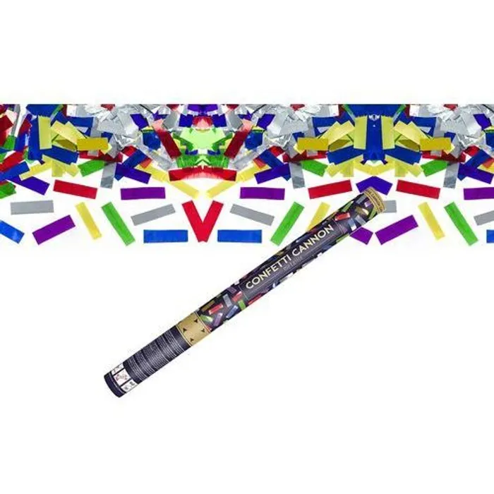 Hauptproduktbild Vystřelovací konfety 80cm metallic [1 ks]