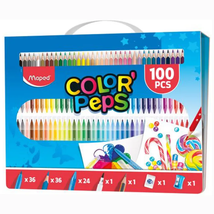 Hauptproduktbild Výtvarná souprava Color’Peps Box 100 ks