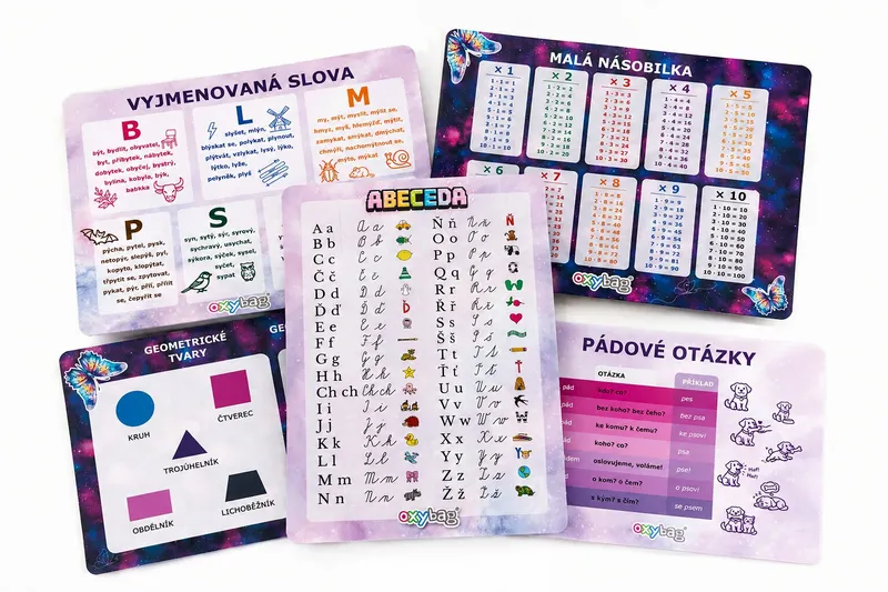 Hauptproduktbild Vzdělávací karty A4 Motýl sada