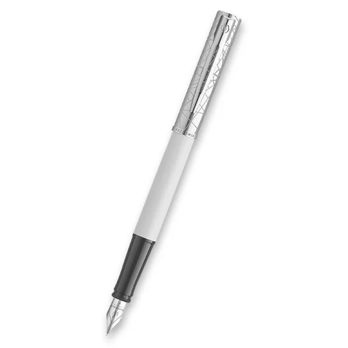 Hauptproduktbild Waterman Allure DeLuxe White plnicí pero, hrot F