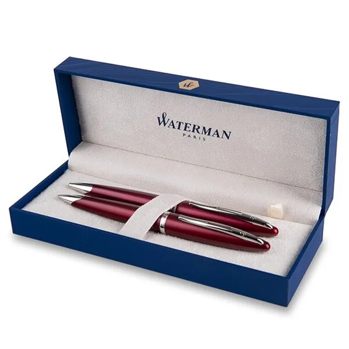 Hauptproduktbild Waterman Carene Garnet Red ST sada kuličková tužka a mechanická tužka