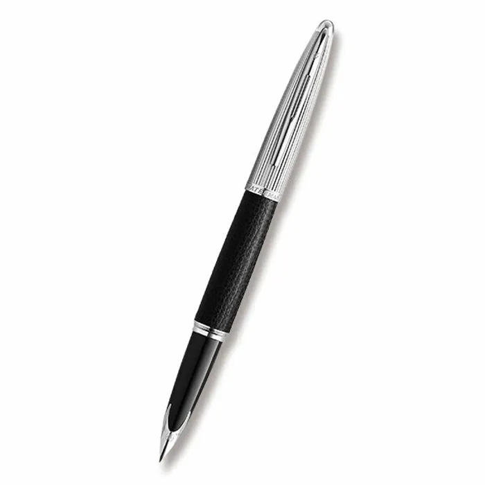 Hauptproduktbild Waterman Carene SE Black Leather plnicí pero, hrot EF