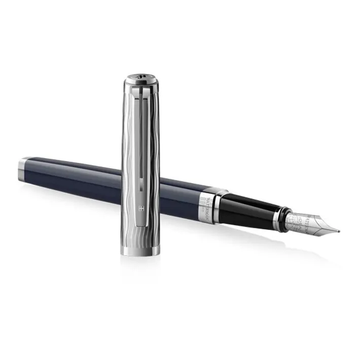 Hauptproduktbild Waterman Exception Made in France DLX Blue CT plnicí pero hrot M