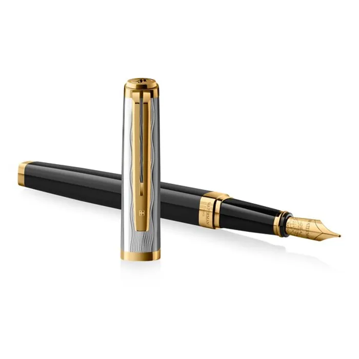 Hauptproduktbild Waterman Exception Reflections of Paris SE DLX Black GT plnicí pero hrot M