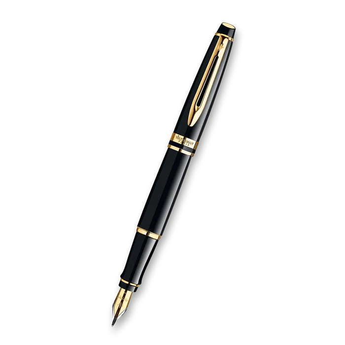 Hauptproduktbild Waterman Expert Black Lacquer GT hrot F