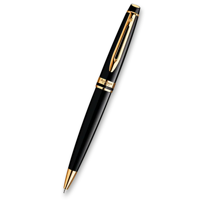 Hauptproduktbild Waterman Expert Black Lacquer GT kuličková tužka