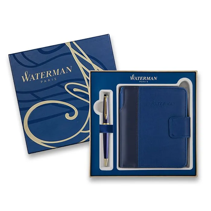 Hauptproduktbild Waterman Expert Blue GT kuličková tužka, dárková kazeta se zápisníkem