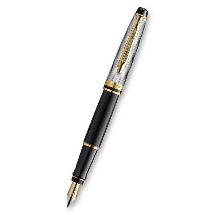 Hauptproduktbild Waterman Expert Deluxe Black GT sada plnicí pero a pouzdro