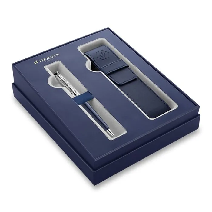 Hauptproduktbild Waterman Expert Made in France DLX Blue CT kuličková tužka, dárková kazeta s pouzdrem