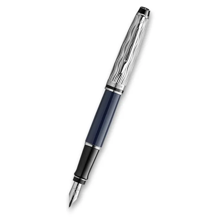 Hauptproduktbild Waterman Expert Made in France DLX Blue CT plnicí pero hrot F