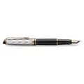 Waterman Expert Reflections of Paris SE DLX Black GT Füllfederhalter, M-Feder