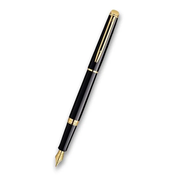 Hauptproduktbild Waterman Hémisphere Black Lacquer GT hrot M