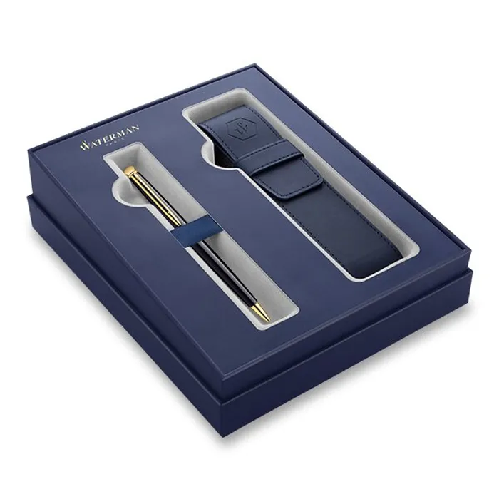 Hauptproduktbild Waterman Hémisphere Black Lacquer GT kuličková tužka, dárková kazeta s pouzdrem