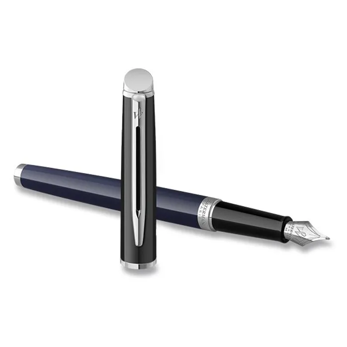 Hauptproduktbild Waterman Hémisphere Colour Blocking Black & Blue CT plnicí pero hrot M