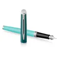 Waterman Hémisphere Colour Blocking Green CT Füllfederhalter, Feder F