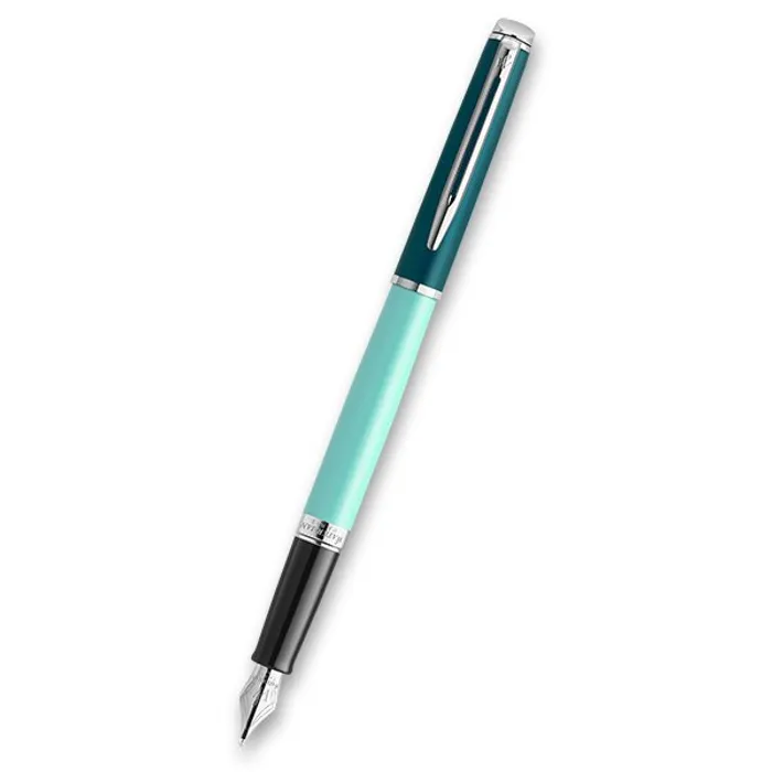Hauptproduktbild Waterman Hémisphere Colour Blocking Green CT plnicí pero hrot F