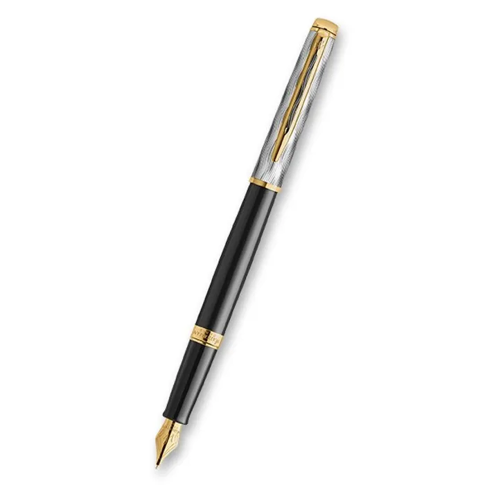 Hauptproduktbild Waterman Hémisphére Deluxe Black GT sada plnicí pero a pouzdro