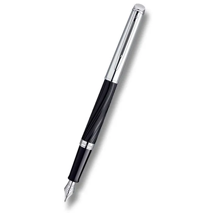 Hauptproduktbild Waterman Hémisphere DeLuxe Silky Black CT hrot F