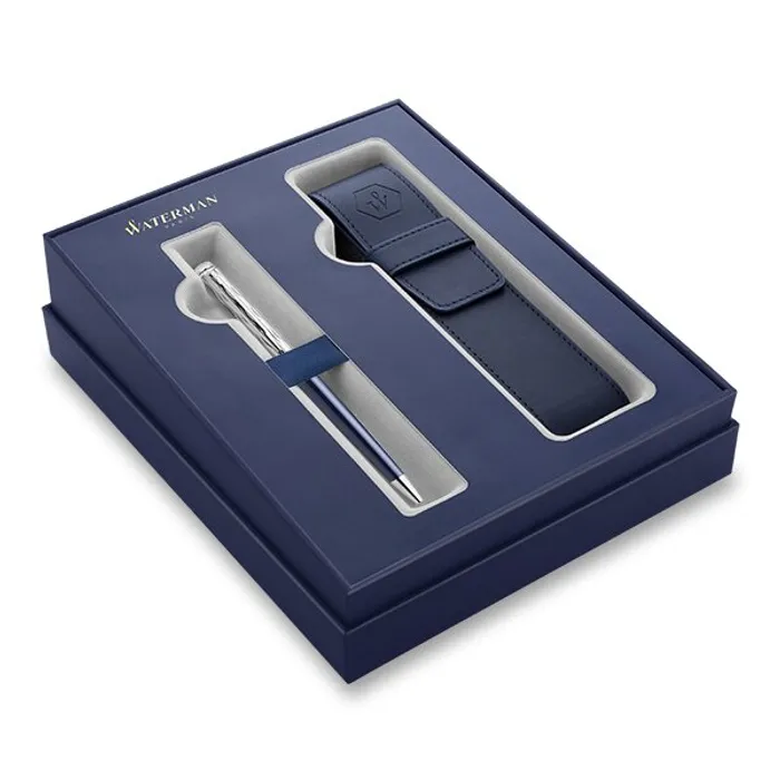 Hauptproduktbild Waterman Hémisphére Made in France DLX Blue CT kuličková tužka, dárková kazeta s pouzdrem
