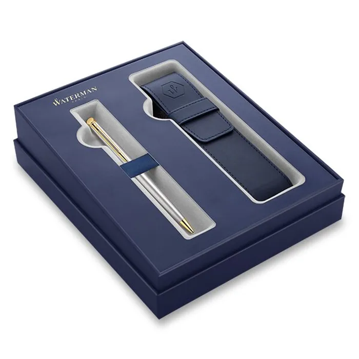 Hauptproduktbild Waterman Hémisphere Stainless Steel GT kuličková tužka, dárková sada s pouzdrem