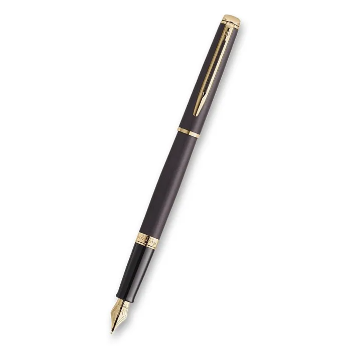 Hauptproduktbild Waterman Hémisphére The Understated Edit Lava Black GT plnicí pero, hrot M