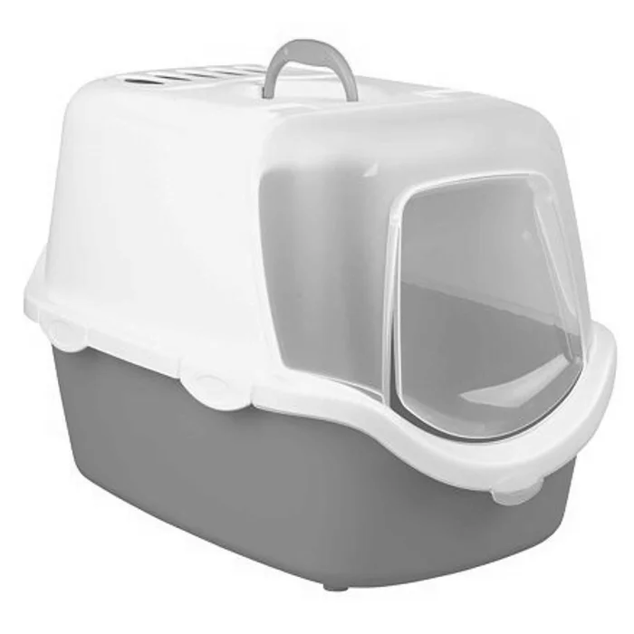 Hauptproduktbild WC VICO kryté s dvířky a filtrem, EASY CLEAN 56x40x40cm, - tyrkysovo/bílé