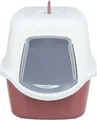 Weiteres Produktbild VICO überdachte Toilette mit Tür, ohne Filter 56 x 40 x 40 cm, bordeaux/weiß