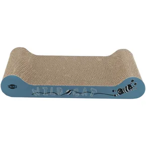 WILD CAT Rubbelkarte 41x7x24 cm blau